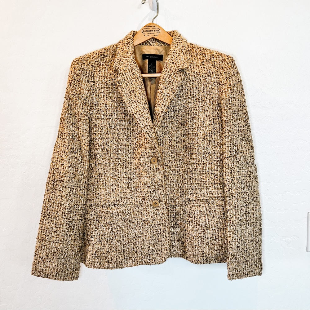 Y2K The Limited Tweed Blazer
